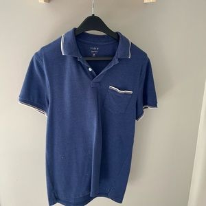 J. Crew polo. Size medium. Men’s. Light navy